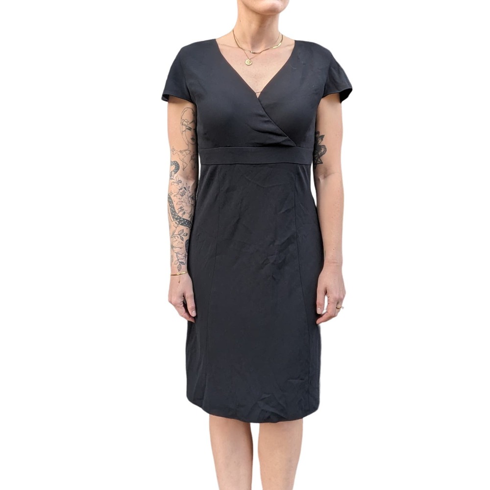 Ann Taylor LOFT Little Black Dress, Midi Dress, Business Casual - Picture 1 of 8